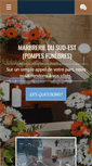 Mobile Screenshot of marbrerie-grenoble.com